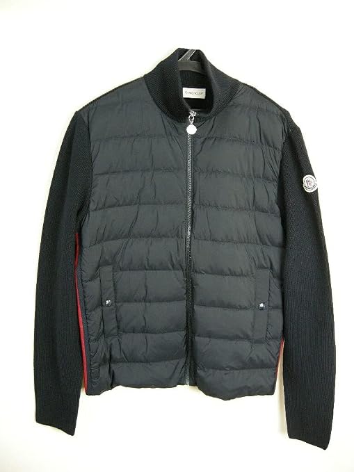 Amazon | [モンクレール] CARDIGAN TRICOT ニット切替 ダウン